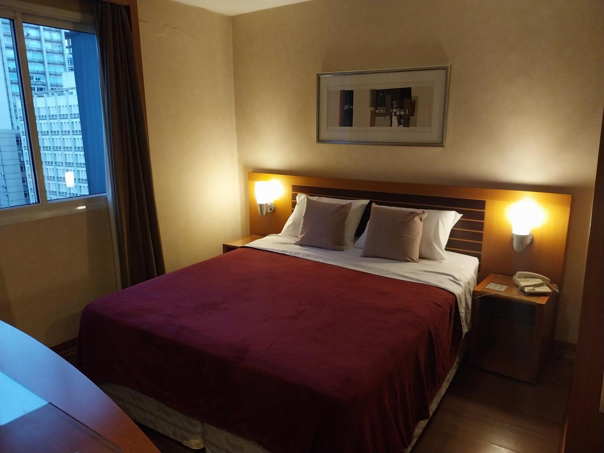 公寓 Flat In Wyndham Paulista Com Estacionamento